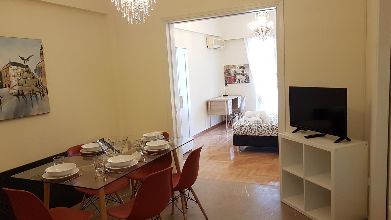 Menta Errathens Apartment - Athens Center, 5 Bd, 2 Bath Buitenkant foto